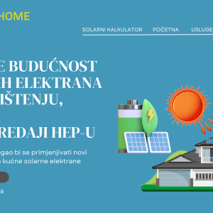 house with solar panels and green battery for storage