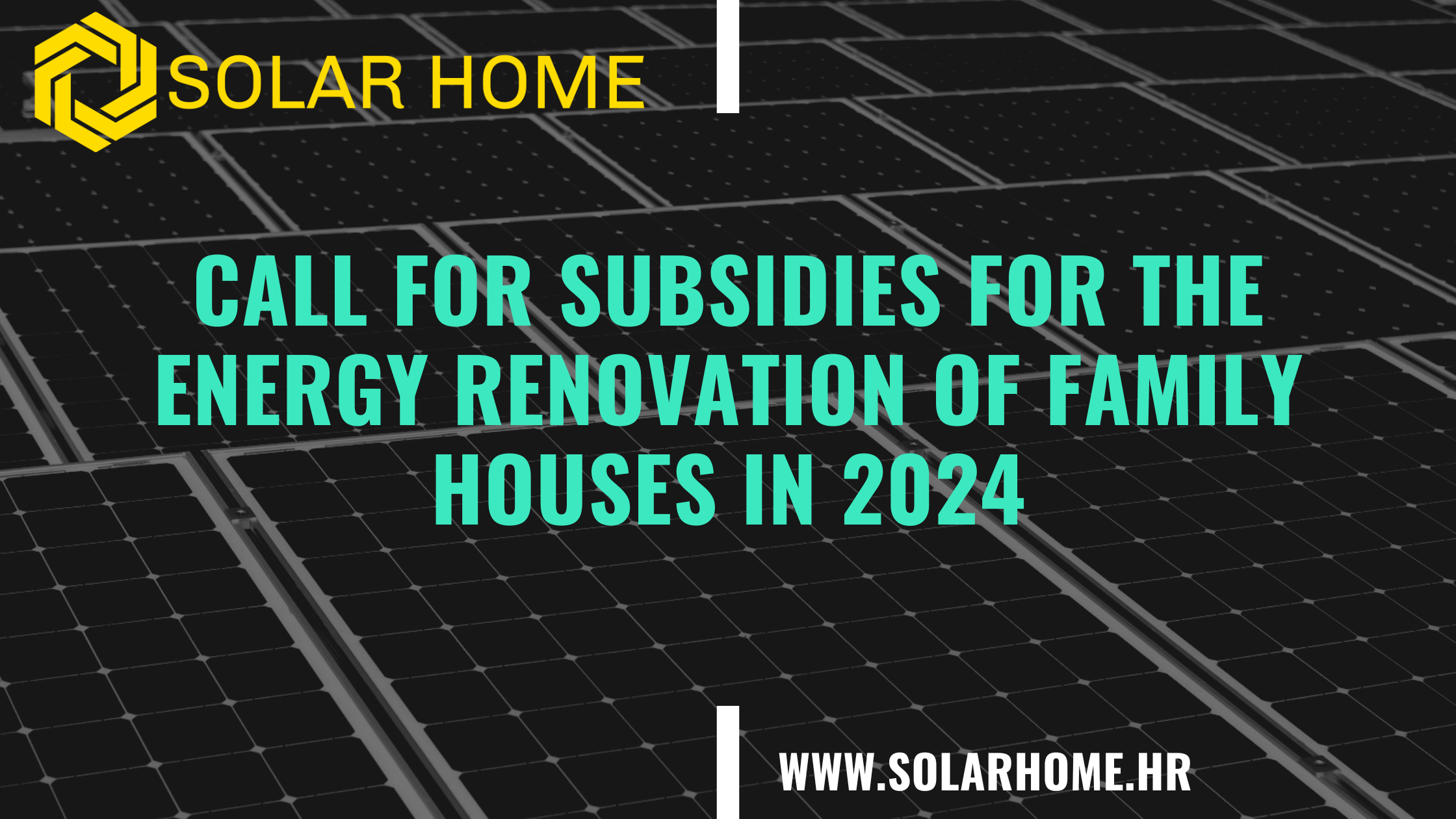 Call for Subsidies of Energy Renovation of Family Houses in 2024