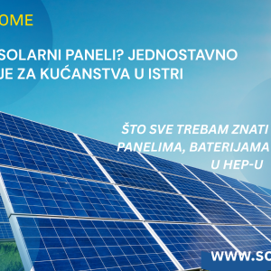 KAKO RADE SOLARNI PANELI U ISTRI