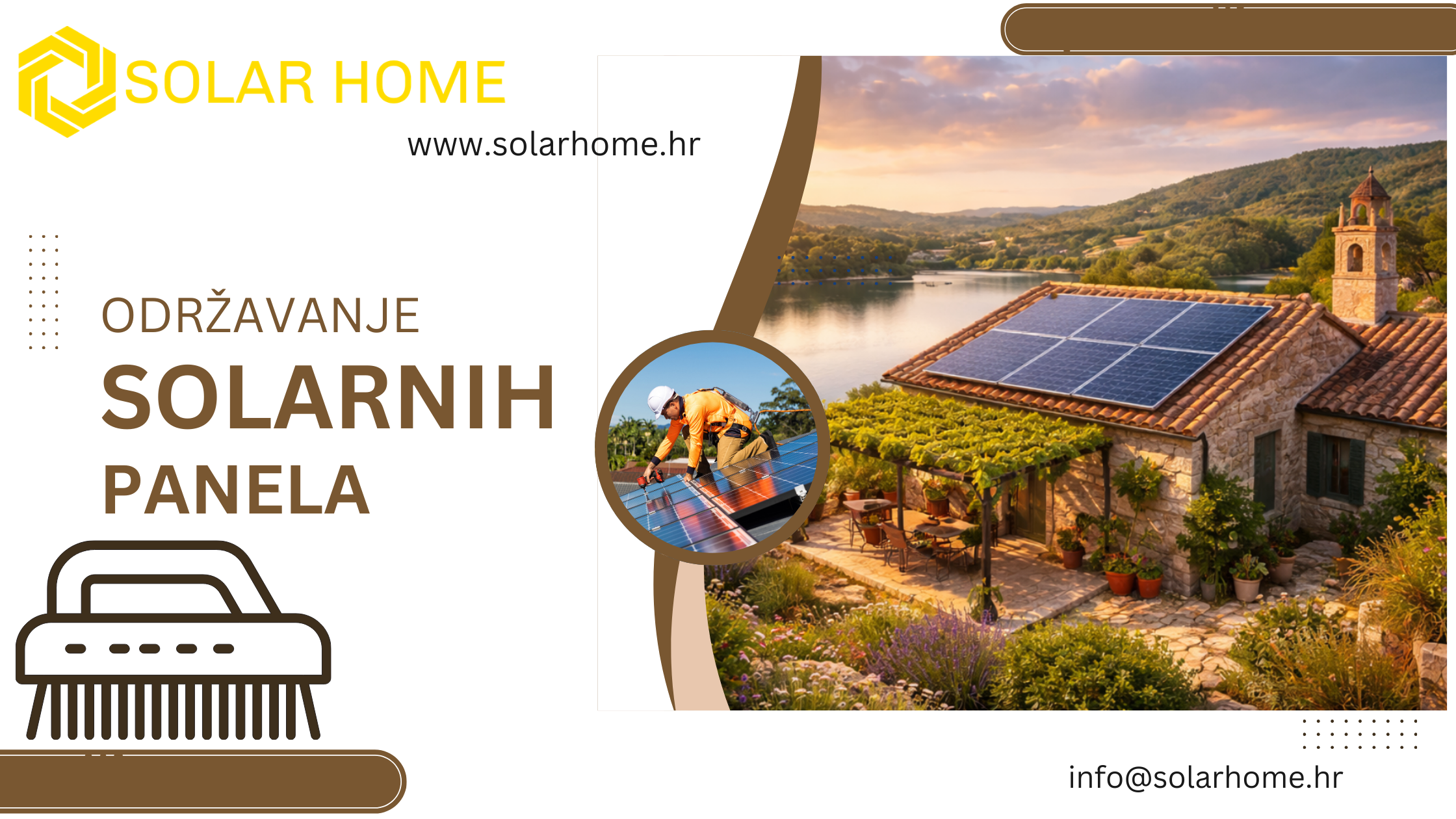 Održavanje solarnih panela u Istri: sol, vjetar i prevencija korozije
