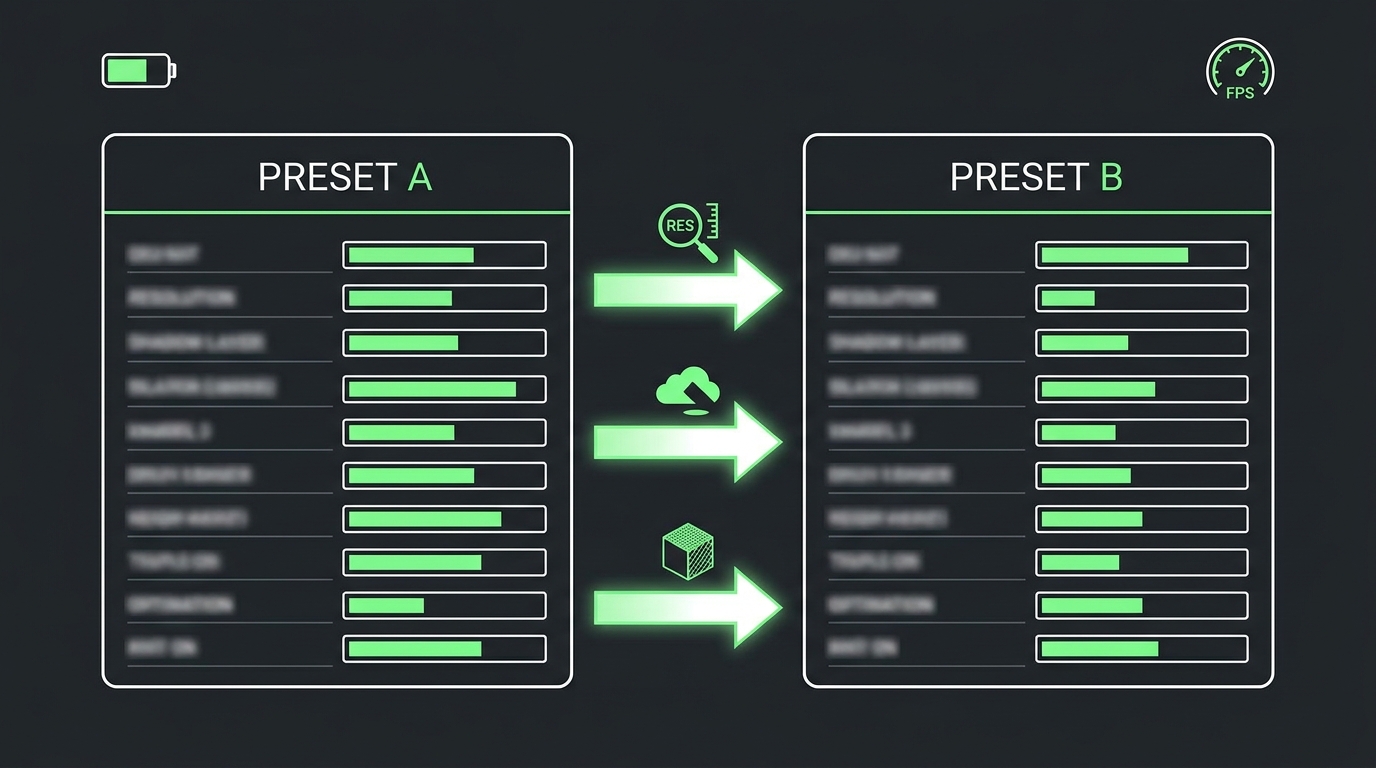 Best settings workflow for balancing performance and battery.