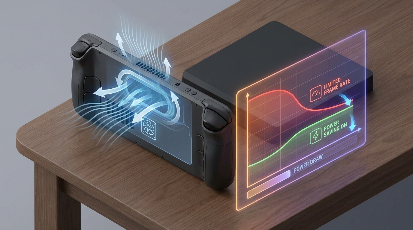 Power curve and cooling visualization for optimized battery performance