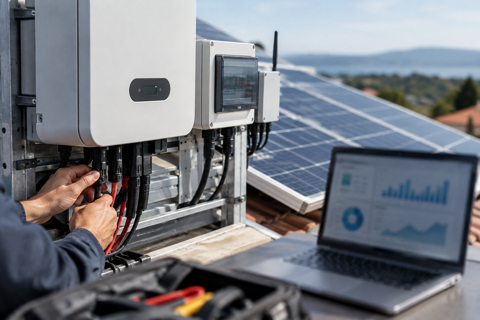 Technical perspective on solar deployment and monitoring